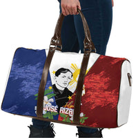 Philippines Rizal Day Travel Bag Filipino Sampaguita Grunge Style LT14 - Polynesian Pride