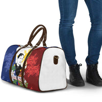 Philippines Rizal Day Travel Bag Filipino Sampaguita Grunge Style LT14 - Polynesian Pride