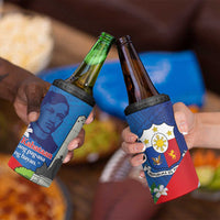 Philippines Rizal Day 4 in 1 Can Cooler Tumbler Filipino Motto Stella Polynesian Pattern LT14 - Polynesian Pride