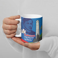 Philippines Rizal Day Ceramic Mug Filipino Motto Stella Polynesian Pattern LT14 - Polynesian Pride