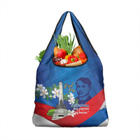 Philippines Rizal Day Grocery Bag Filipino Motto Stella Polynesian Pattern LT14 1-pack One Size Blue - Polynesian Pride