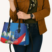Philippines Rizal Day Leather Bag Filipino Motto Stella Polynesian Pattern LT14 - Polynesian Pride