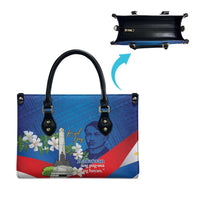 Philippines Rizal Day Leather Bag Filipino Motto Stella Polynesian Pattern LT14 - Polynesian Pride
