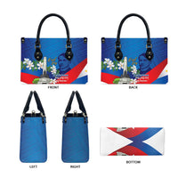 Philippines Rizal Day Leather Bag Filipino Motto Stella Polynesian Pattern LT14 - Polynesian Pride