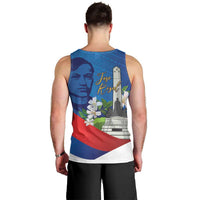Philippines Rizal Day Men Tank Top Filipino Motto Stella Polynesian Pattern - Polynesian Pride