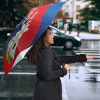 Philippines Rizal Day Umbrella Filipino Motto Stella Polynesian Pattern LT14 - Polynesian Pride