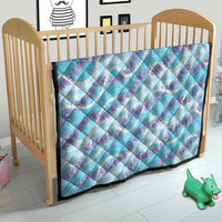 Blue Hawaii Palaka Honohono Pikake Quilt Hawaiian Orchid Lei Polynesian Pattern - Polynesian Pride