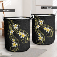 Polynesia Tattoo With Plumeria Laundry Basket Elegant Vibes LT14 - Polynesian Pride