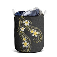 Polynesia Tattoo With Plumeria Laundry Basket Elegant Vibes LT14 - Polynesian Pride