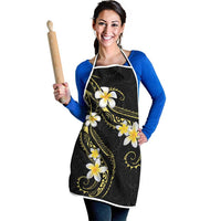 Polynesia Tattoo With Plumeria Apron Elegant Vibes LT14 - Polynesian Pride