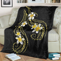 Polynesia Tattoo With Plumeria Blanket Elegant Vibes LT14 - Polynesian Pride