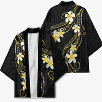 Polynesia Tattoo With Plumeria Kimono Elegant Vibes LT14 - Polynesian Pride