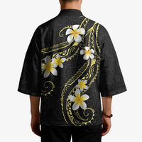 Polynesia Tattoo With Plumeria Kimono Elegant Vibes LT14 - Polynesian Pride