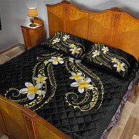 Polynesia Tattoo With Plumeria Quilt Bed Set Elegant Vibes LT14 - Polynesian Pride