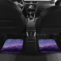 New Zealand Matariki Humpback Whale Car Mats Paikea Maori New Year Purple Galaxy