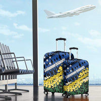 Halo Olaketa Solomon Islands Tapa Pattern Luggage Cover