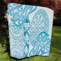New Zealand Darts Quilt Aotearoa Maori Its In My DNA White - Polynesian Pride