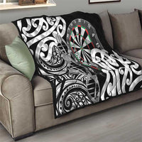 New Zealand Darts Quilt Aotearoa Maori Its In My DNA Black LT14 - Polynesian Pride