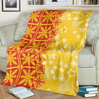 Kahili Quilt Hawaii Blanket Tropical Flower Seamless Half Style