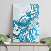 Blue Hawaii Humpback Whale Canvas Wall Art Polynesian Tribal Ocean Vibes