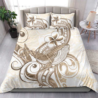 Brown Hawaii Humpback Whale Bedding Set Polynesian Tribal Ocean Vibes