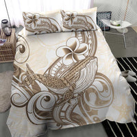Brown Hawaii Humpback Whale Bedding Set Polynesian Tribal Ocean Vibes