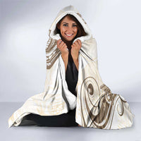Brown Hawaii Humpback Whale Hooded Blanket Polynesian Tribal Ocean Vibes LT14 - Polynesian Pride