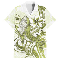 Lime Green Hawaii Family Matching Summer Maxi Dress and Hawaiian Shirt Humpback Whale Tattoo Polynesian Tribal Ocean Vibes