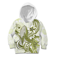 Lime Green Hawaii Kid Hoodie Humpback Whale Tattoo Polynesian Tribal Ocean Vibes LT14 Hoodie Lime Green - Polynesian Pride
