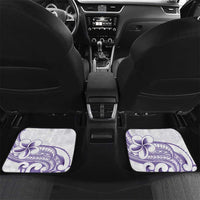 Purple Hawaii Car Mats Humpback Whale Tattoo Polynesian Tribal Ocean Vibes