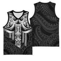 Tiki Drum Hawaii Basketball Jersey Hawaiian Kakau Tattoo Style LT14 - Polynesian Pride
