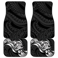 Tiki Drum Hawaii Car Mats Hawaiian Kakau Tattoo Style LT14 - Polynesian Pride