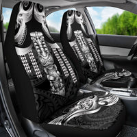 Tiki Drum Hawaii Car Seat Cover Hawaiian Kakau Tattoo Style LT14 - Polynesian Pride