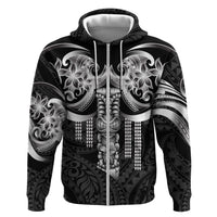 Tiki Drum Hawaii Hoodie Hawaiian Kakau Tattoo Style