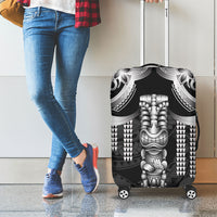 Tiki Drum Hawaii Luggage Cover Hawaiian Kakau Tattoo Style LT14 - Polynesian Pride