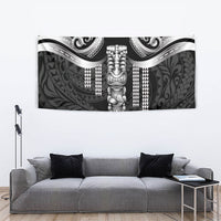Tiki Drum Hawaii Tapestry Hawaiian Kakau Tattoo Style LT14 - Polynesian Pride