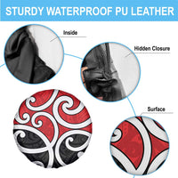 New Zealand Spare Tire Cover Maori Koru Tino Rangatiratanga Color - Polynesian Pride