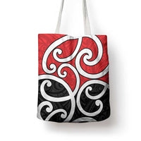 New Zealand Tote Bag Maori Koru Tino Rangatiratanga Color - Polynesian Pride