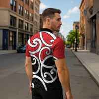 New Zealand Zipper Polo Shirt Maori Koru Tino Rangatiratanga Color - Polynesian Pride