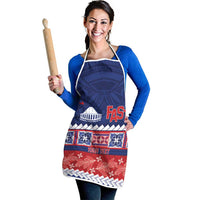 Personalised FAST Samoa Siapo Apron Teuila Flowers Samoan Pattern LT14 - Polynesian Pride