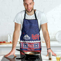 Personalised FAST Samoa Siapo Apron Teuila Flowers Samoan Pattern LT14 - Polynesian Pride