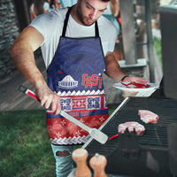 Personalised FAST Samoa Siapo Apron Teuila Flowers Samoan Pattern LT14 - Polynesian Pride