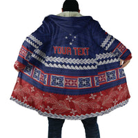 Personalised FAST Samoa Siapo Cloak Teuila Flowers Samoan Pattern LT14 - Polynesian Pride