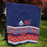Personalised FAST Samoa Siapo Quilt Teuila Flowers Samoan Pattern - Polynesian Pride