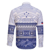 Personalised HRPP Samoa Siapo Family Matching Tank Maxi Dress and Hawaiian Shirt Teuila Flowers Samoan Pattern - Polynesian Pride