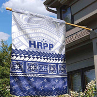 HRPP Samoa Siapo Garden Flag Teuila Flowers Samoan Pattern - Polynesian Pride