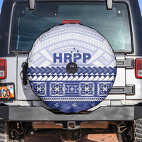 HRPP Samoa Siapo Spare Tire Cover Teuila Flowers Samoan Pattern - Polynesian Pride