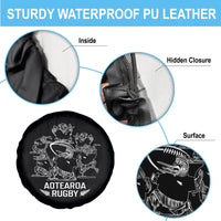 New Zealand Silver Fern Rugby Spare Tire Cover Haka Aotearoa Kiwi Dance LT14 - Polynesian Pride