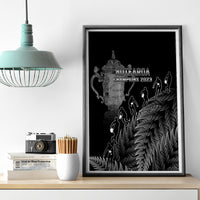 Custom New Zealand Silver Fern Rugby Canvas Wall Art All Black Go Champions 2023 With Trophy Proud LT14 - Polynesian Pride