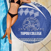 Tonga Tupou College Toloa Beach Blanket 160 Years Anniversary Tongan Ngatu Pattern LT14 - Polynesian Pride
